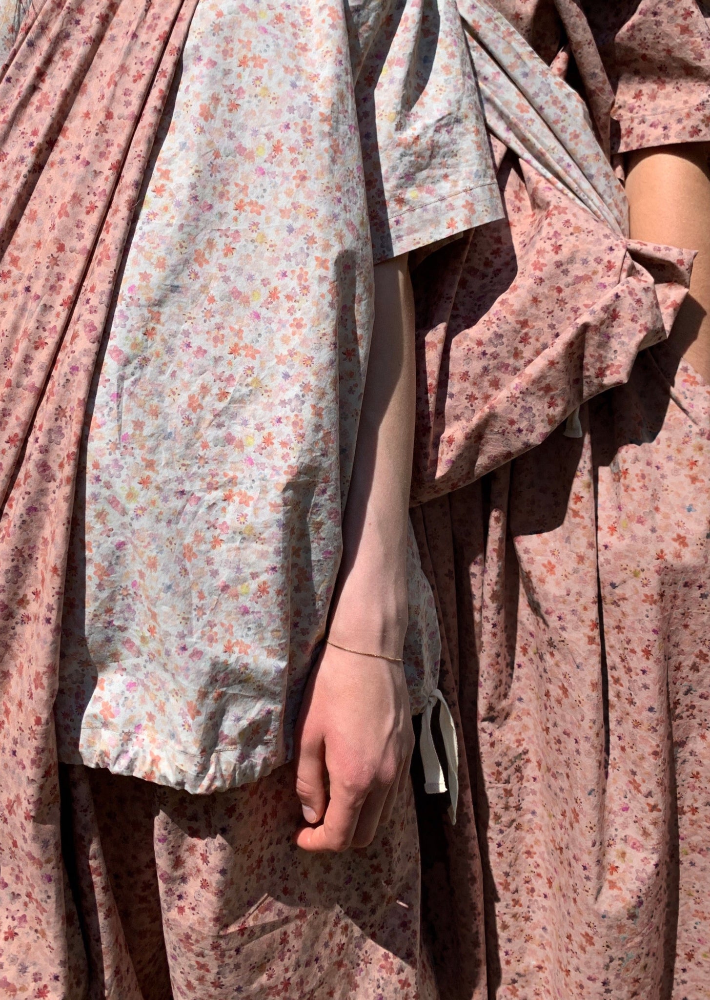 SKYE Skirt | Cotton Pink Floral