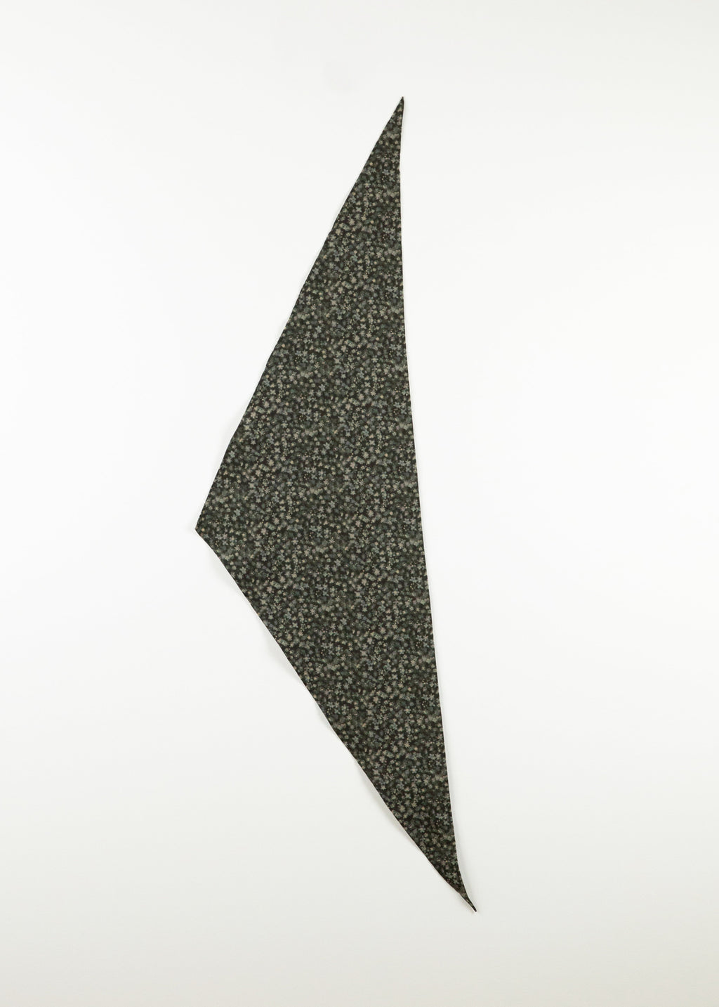 SAFRON Scarf | Charcoal  Floral | last one