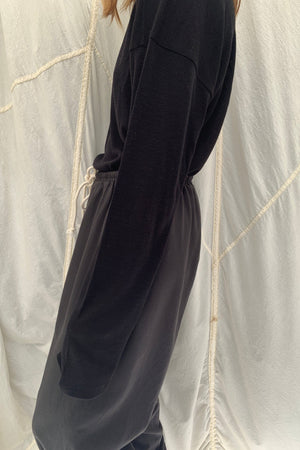 LUNO Longsleeve | Black Wool