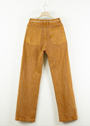 TIMOTHY Trousers | Gold Clay