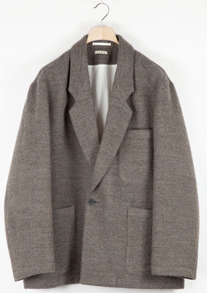 JURI Jacket | Mud Grey Wool | last one