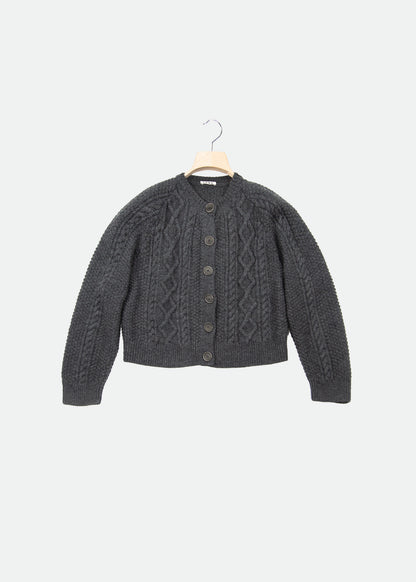 CANDY Cardigan | Charcoal