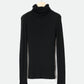 ROBERTA Rollneck | Black Wool
