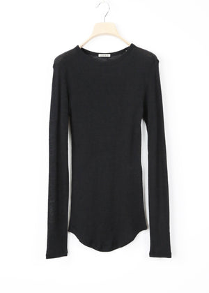 LUNA Longsleeve | Black Wool
