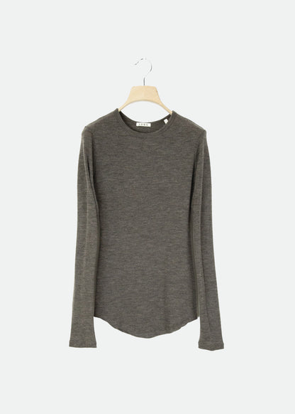 LUNA Longsleeve | Charcoal Wool