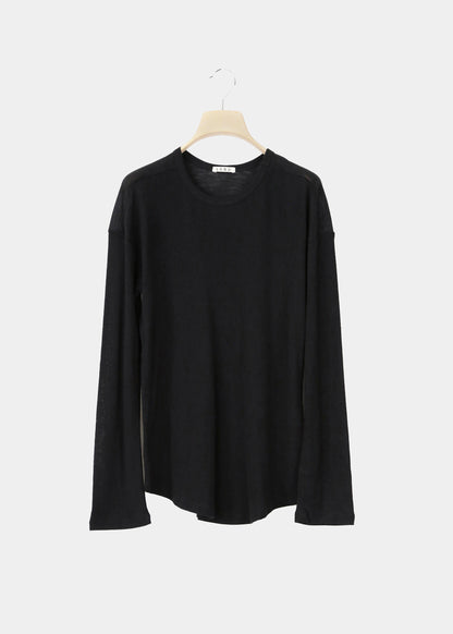 LUNO Longsleeve | Black Wool