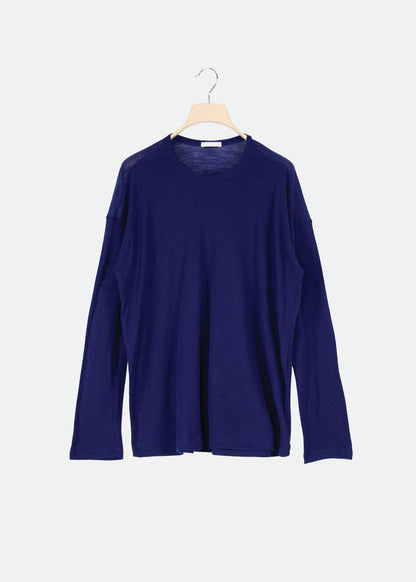 LUNO Longsleeve | Indigo Wool