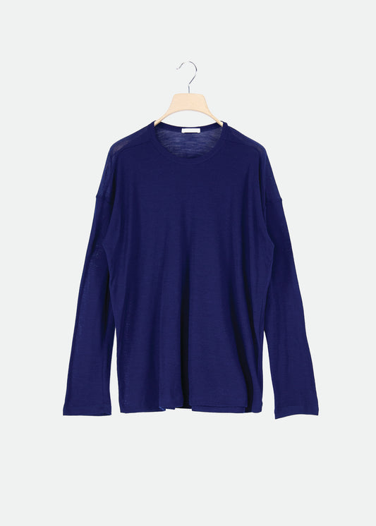 LUNO Longsleeve | Indigo Wool