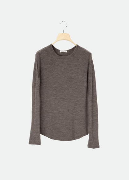 LUNO Longsleeve | Charcoal Wool