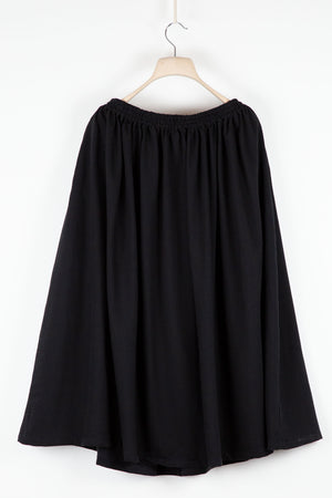 SKYE Skirt | Off Black Wool