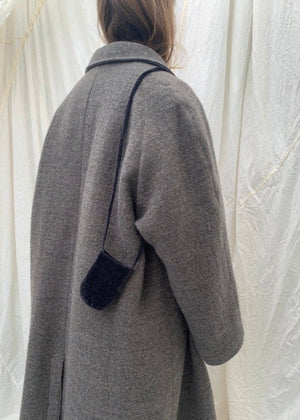 BEBE Bag | Charcoal Velvet