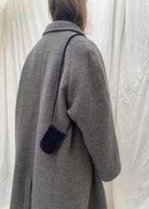 BEBE Bag | Charcoal Velvet