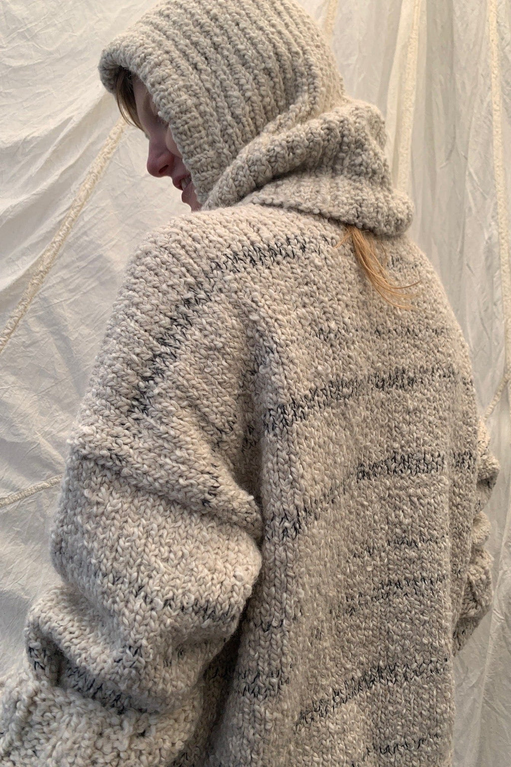 JOY Jumper | Natural Stripe