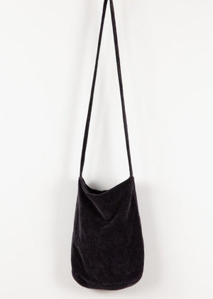 BABA Bag | Charcoal Velvet