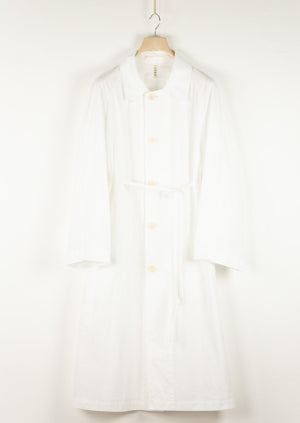 CAT Coat | White Cotton