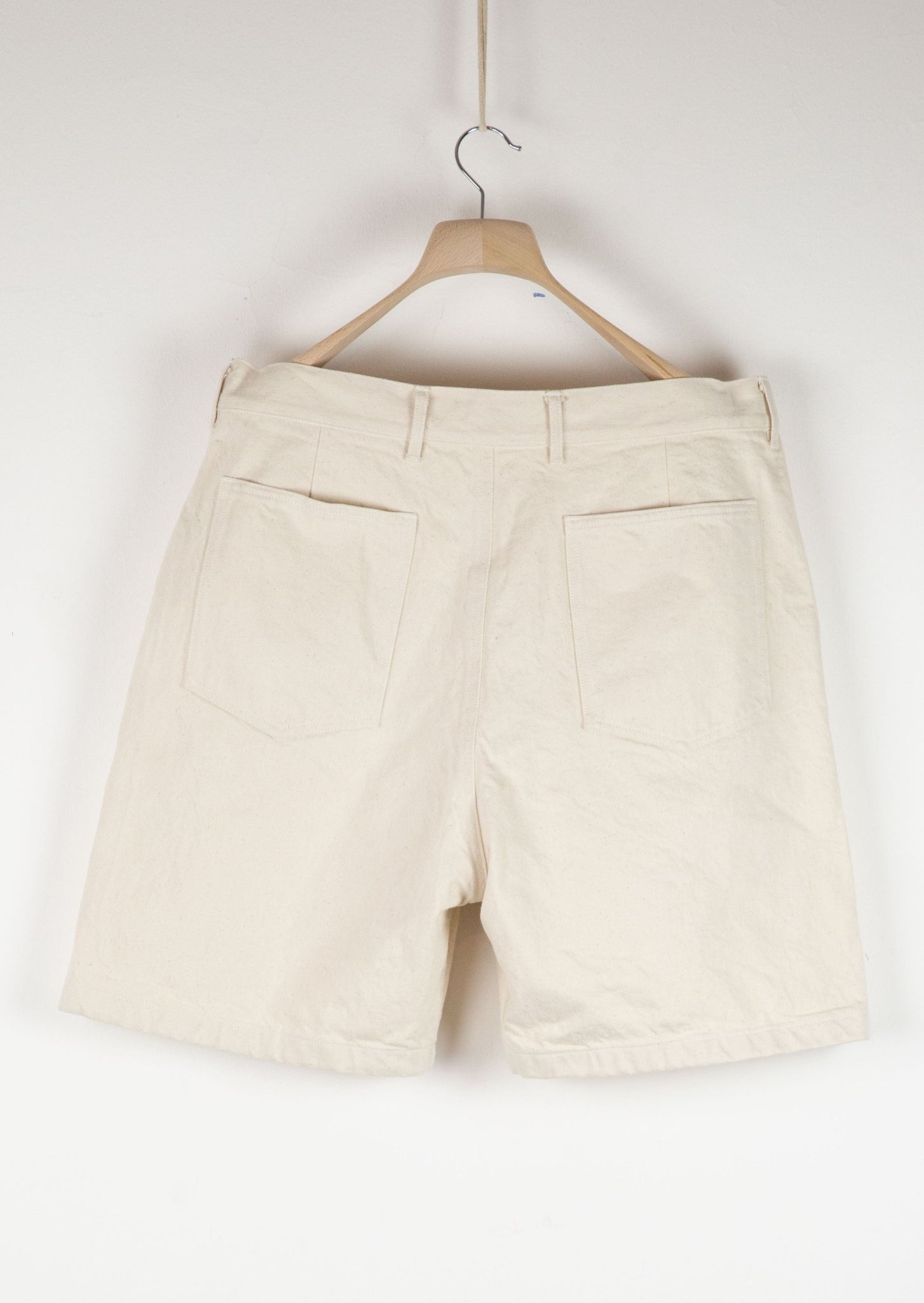 SHINE Shorts | Natural Seeded Denim