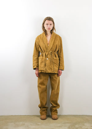 TIMOTHY Trousers | Gold Clay