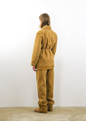 TIMOTHY Trousers | Gold Clay