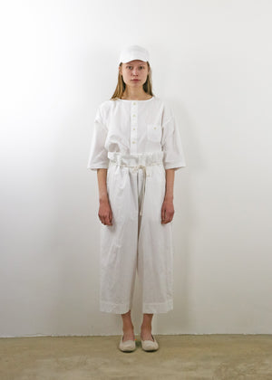 TUCKER Trousers | White