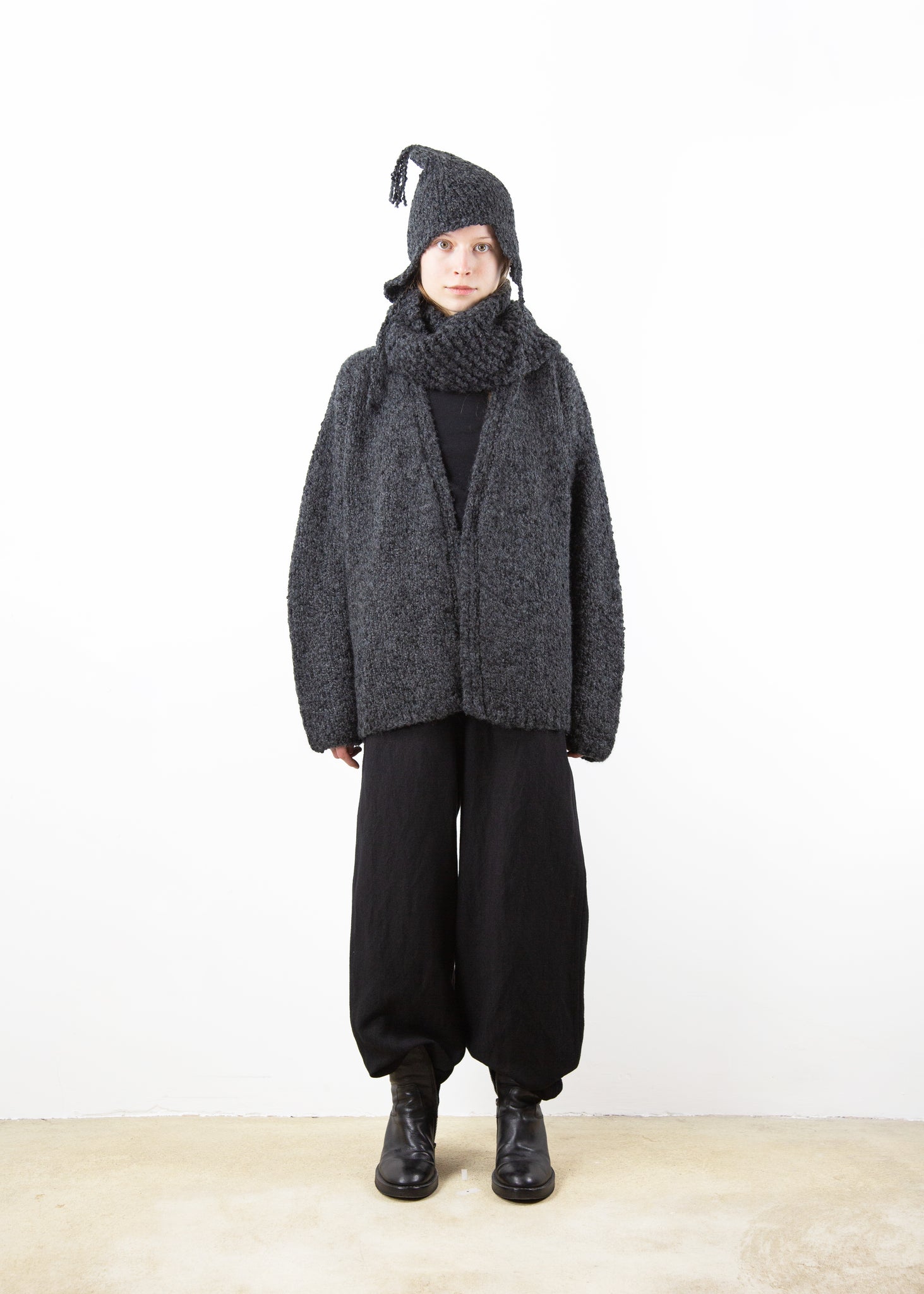 KURT Cardigan | Charcoal