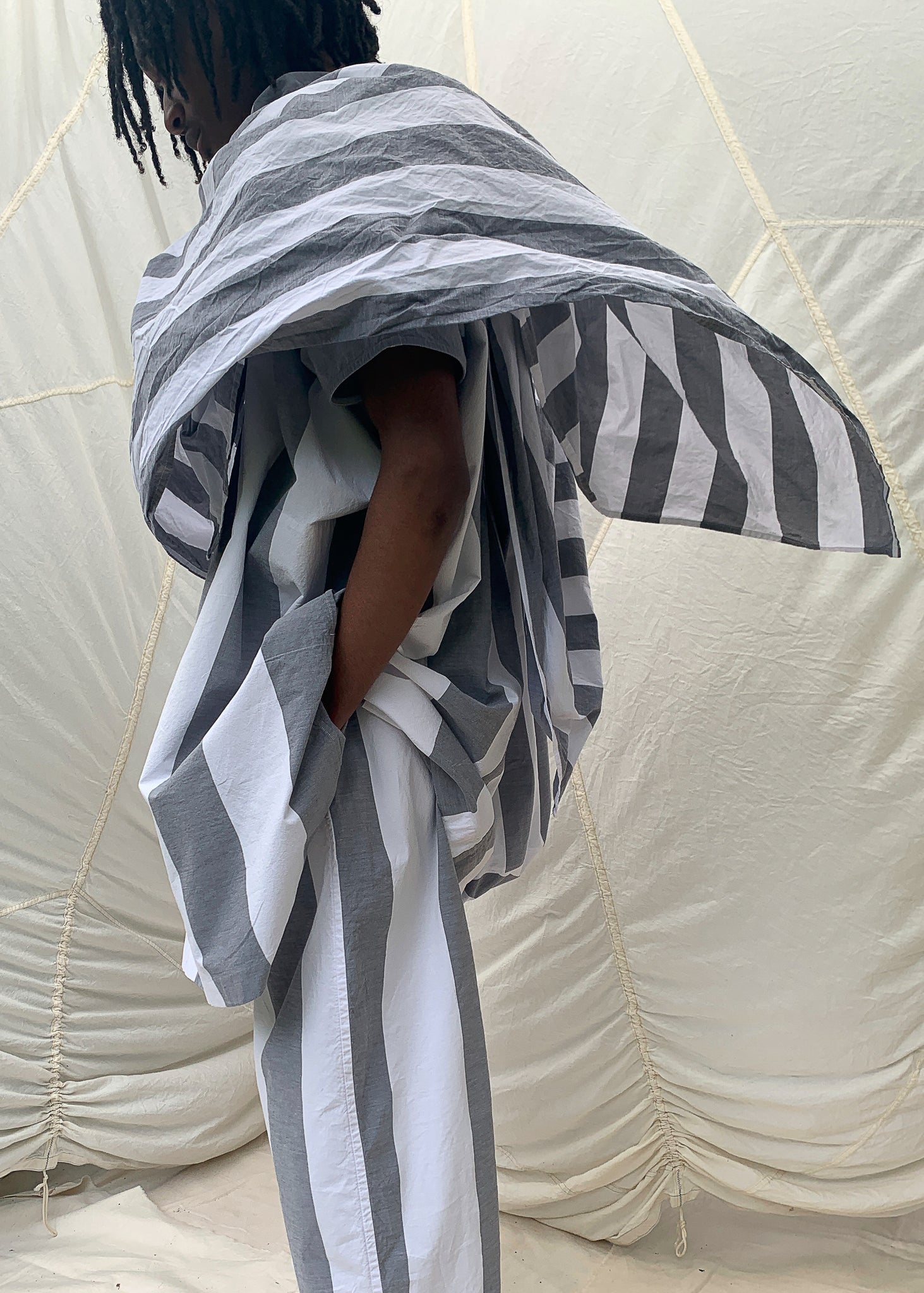 SERENE Scarf | Narrow Stripe | last one