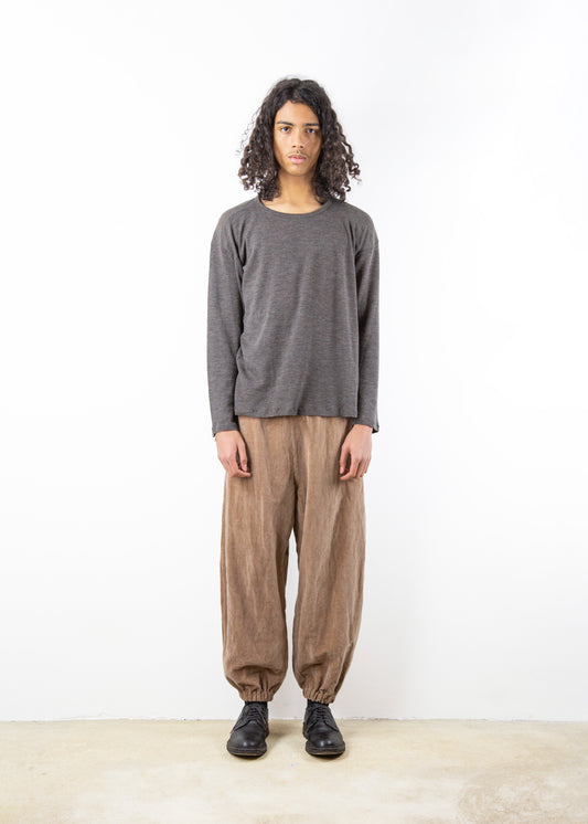 LUNO Longsleeve | Charcoal Wool