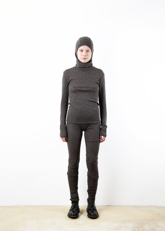 LUNA Longsleeve | Charcoal Wool