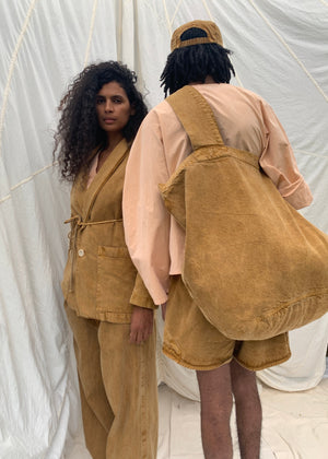 BASKET Bag | Gold Clay