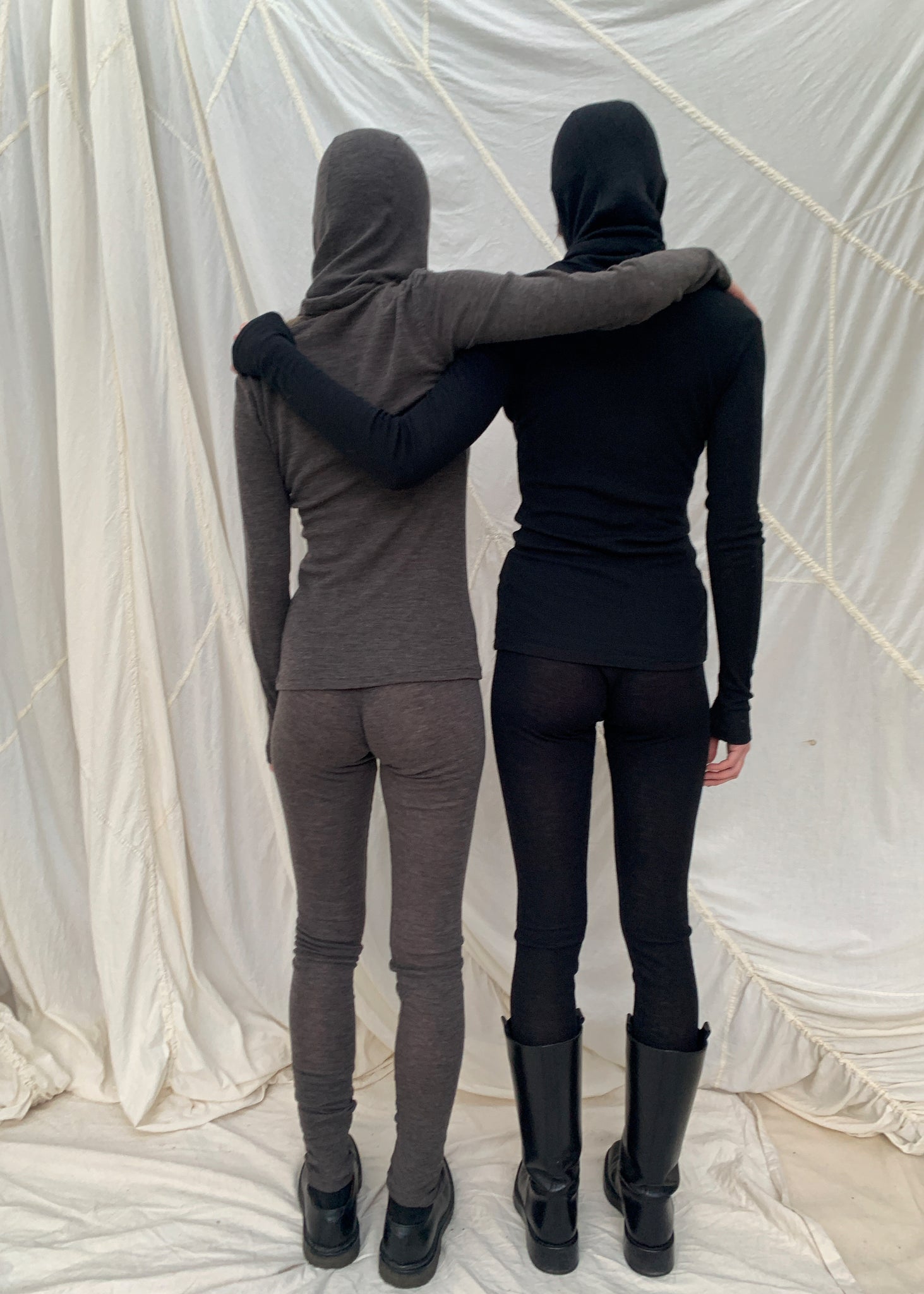LUPO Leggings | Black Wool