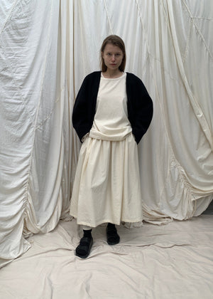 SKYE Skirt | Natural Wool