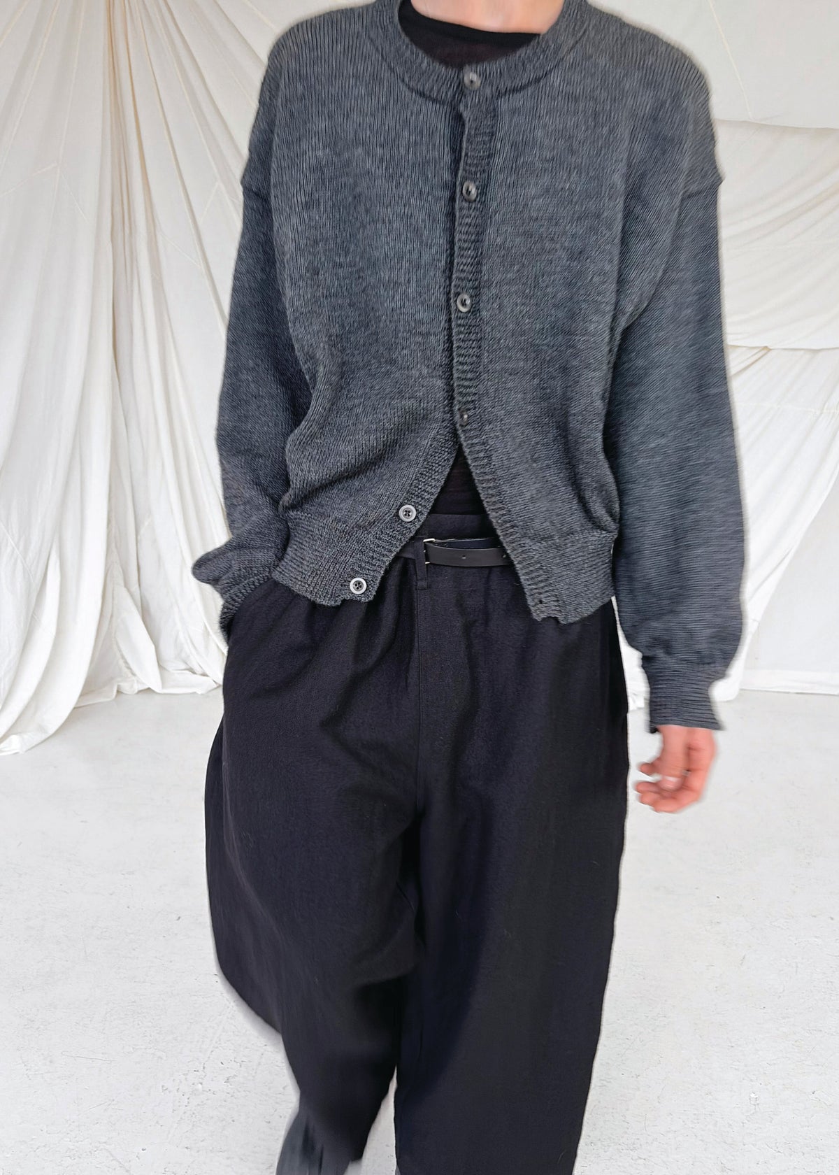 CASPA Cardigan | Charcoal