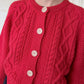 CANDY Cardigan | Red