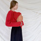 CANDY Cardigan | Red