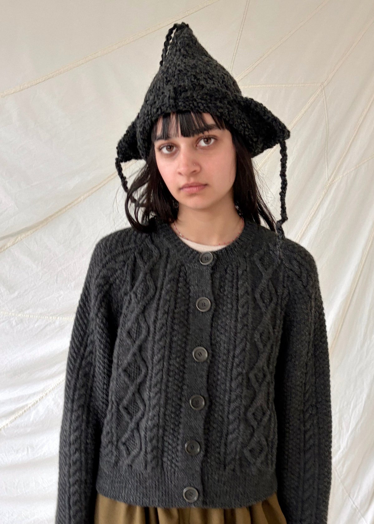 CANDY Cardigan | Charcoal