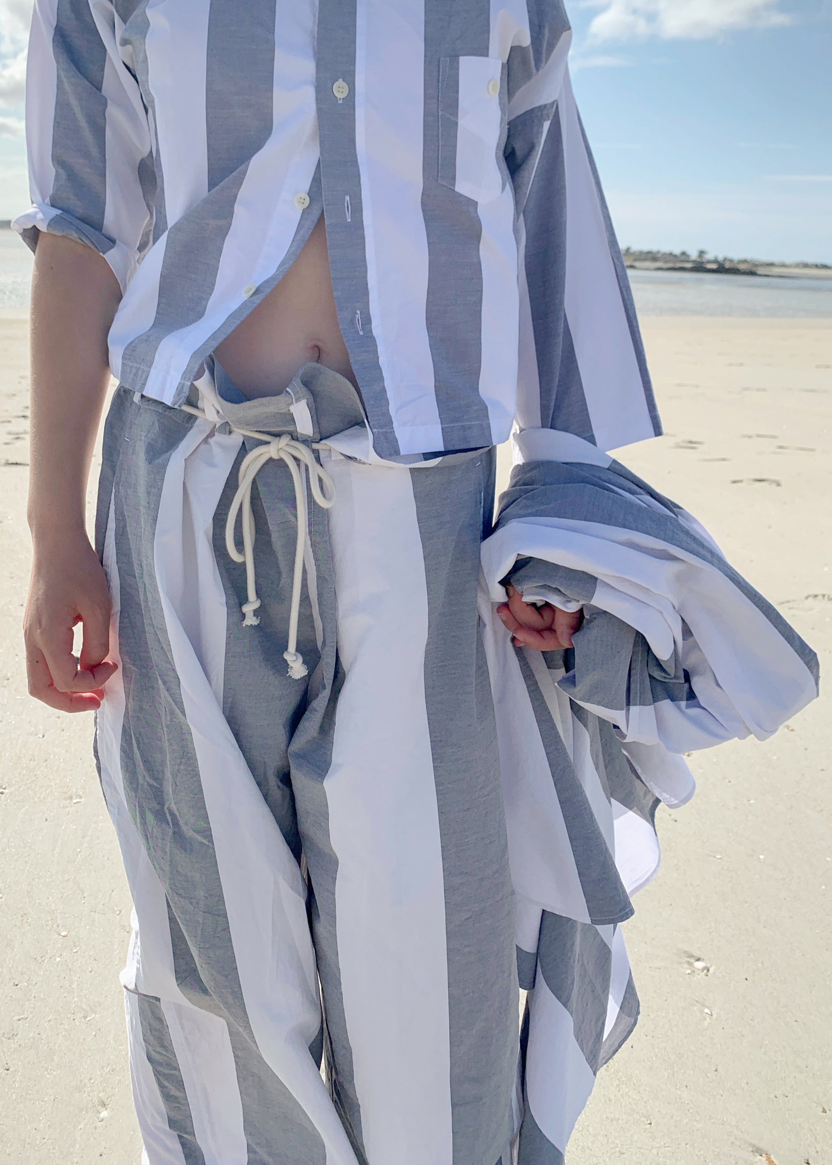 TUCKER Trousers | Wide Stripe