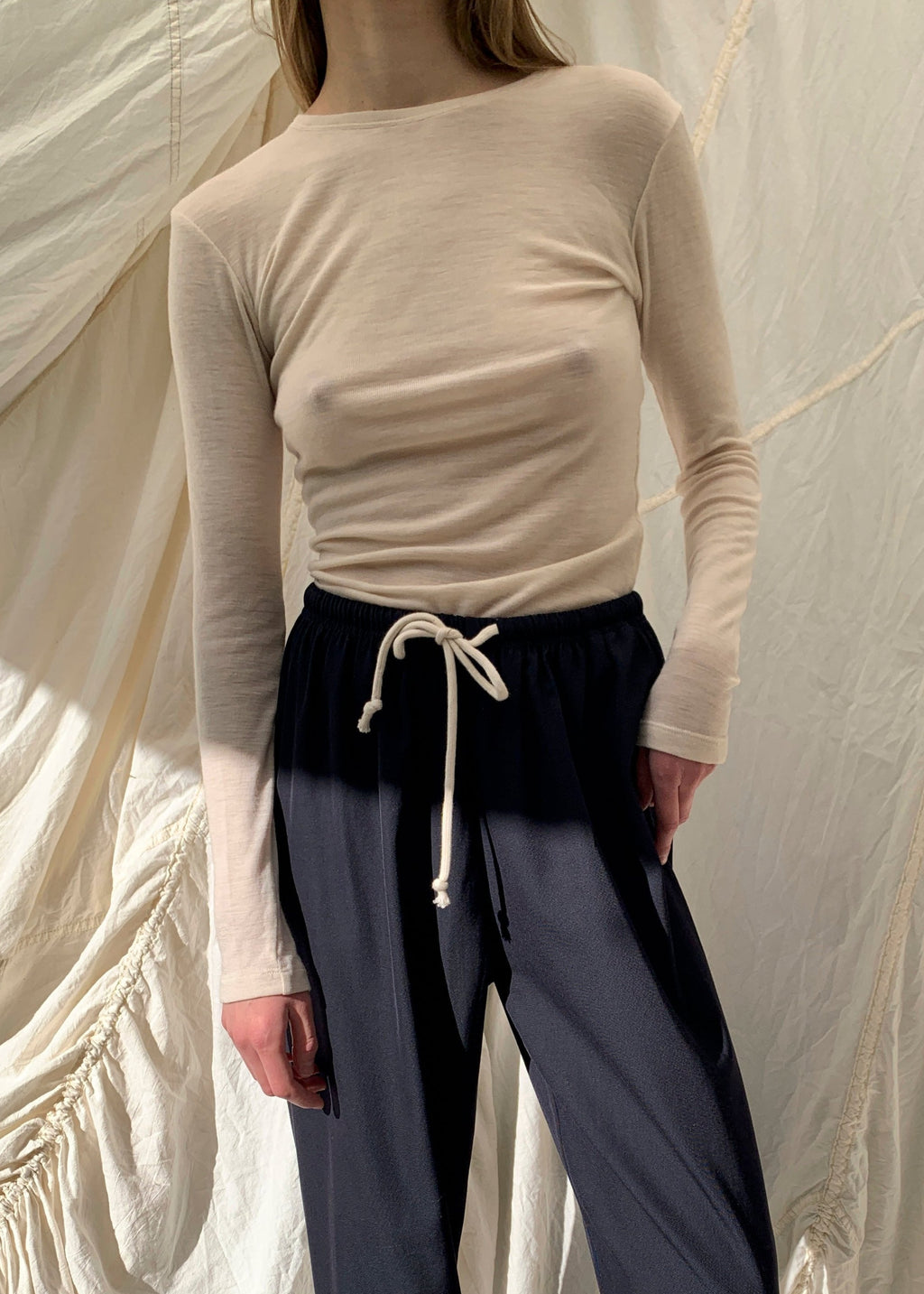 LUNA Longsleeve | Natural Wool | last one
