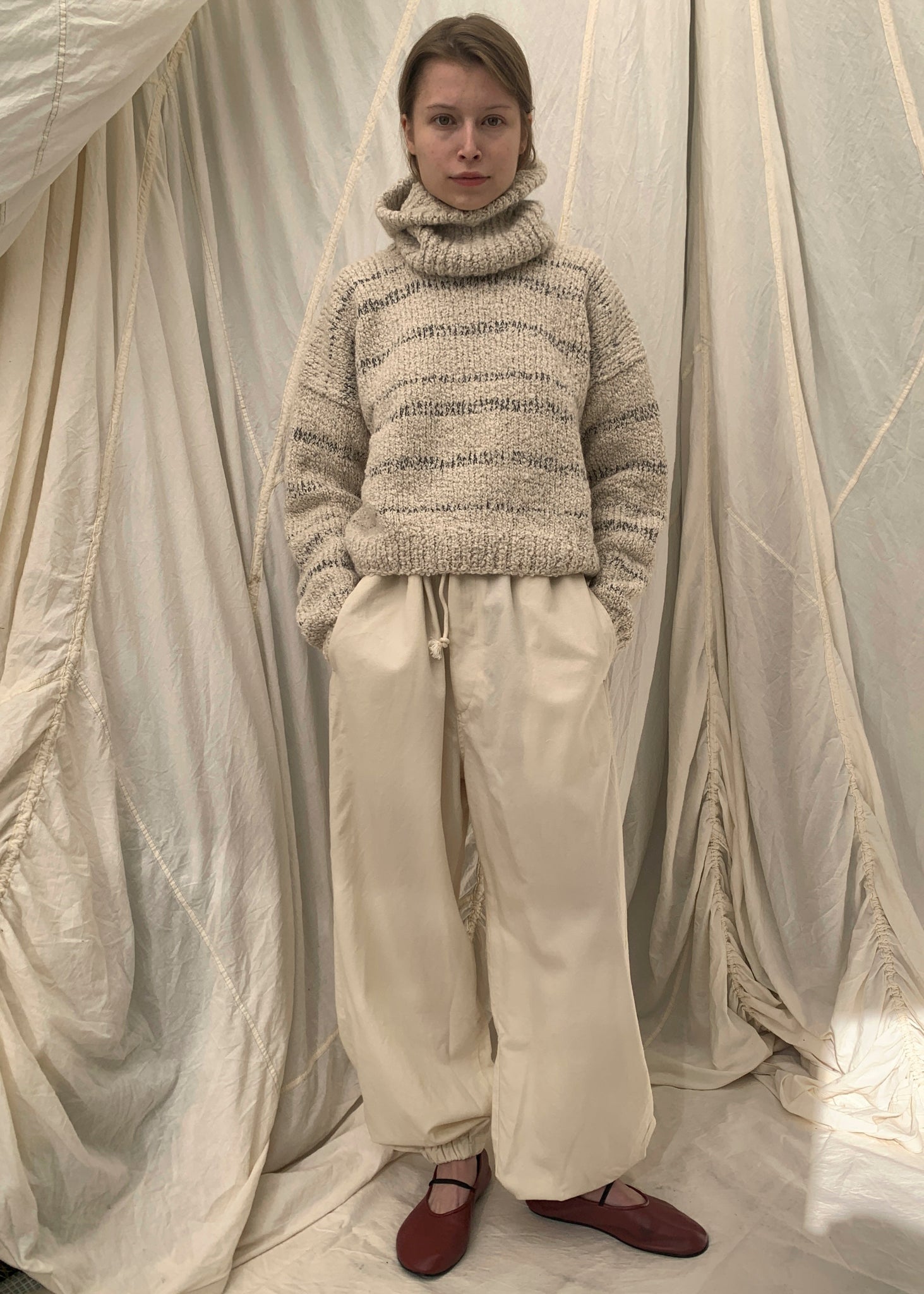 JOY Jumper | Natural Stripe | last one