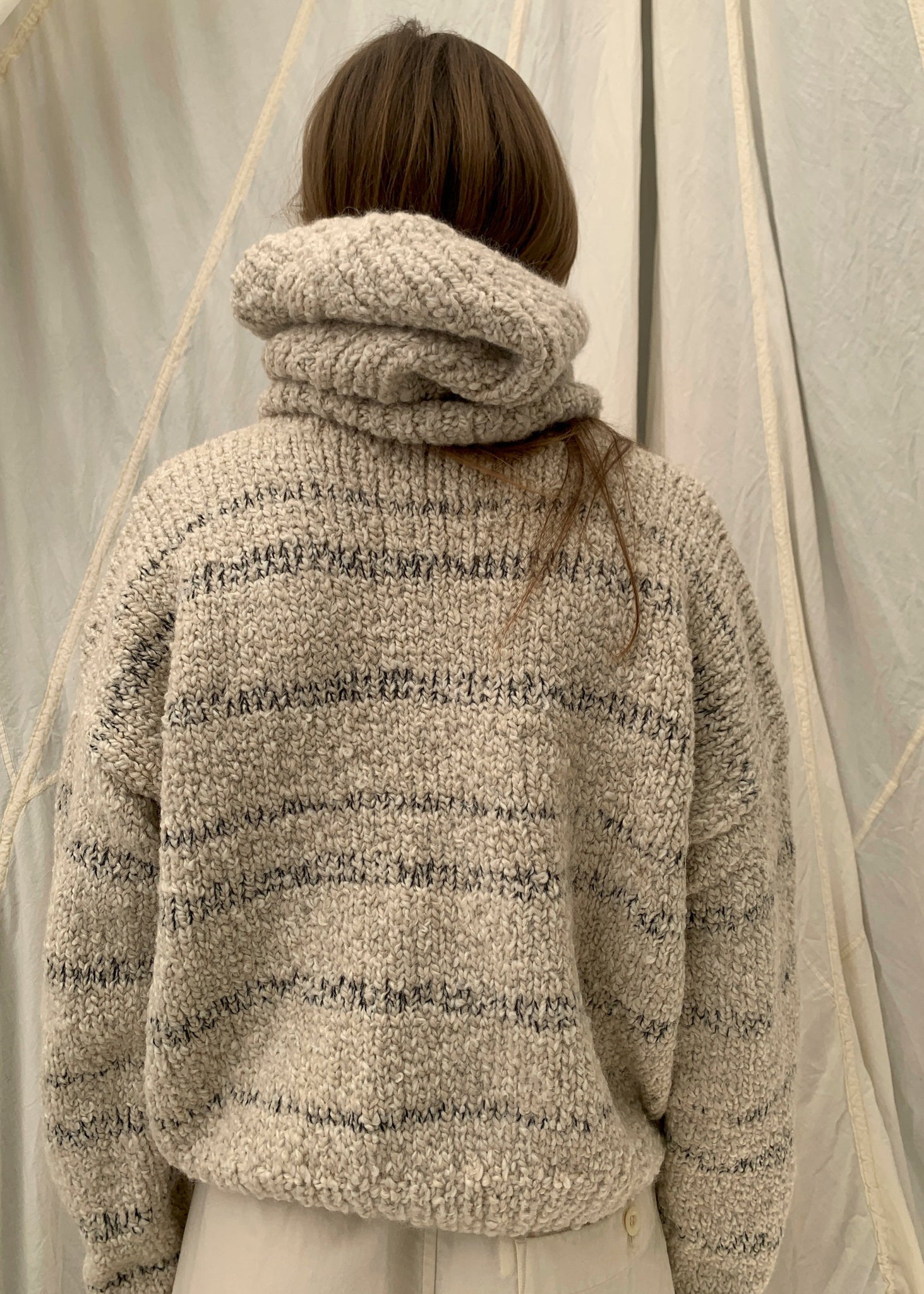 JOY Jumper | Natural Stripe | last one