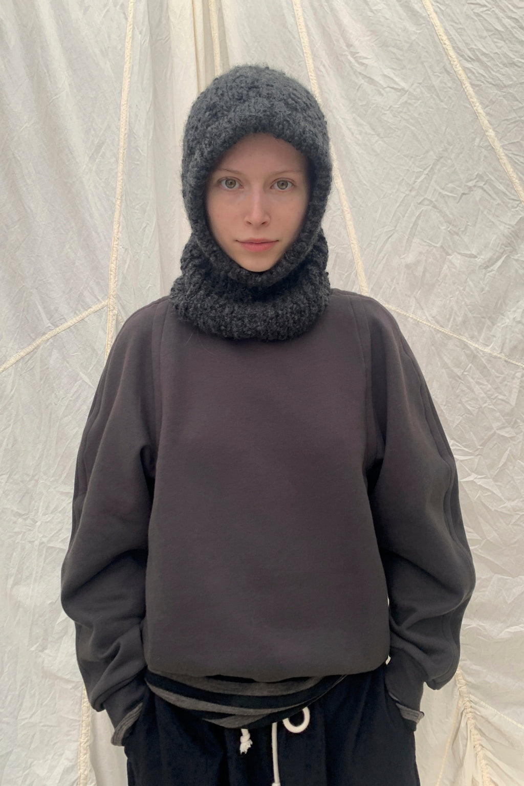 BRUNA Balaclava | Charcoal