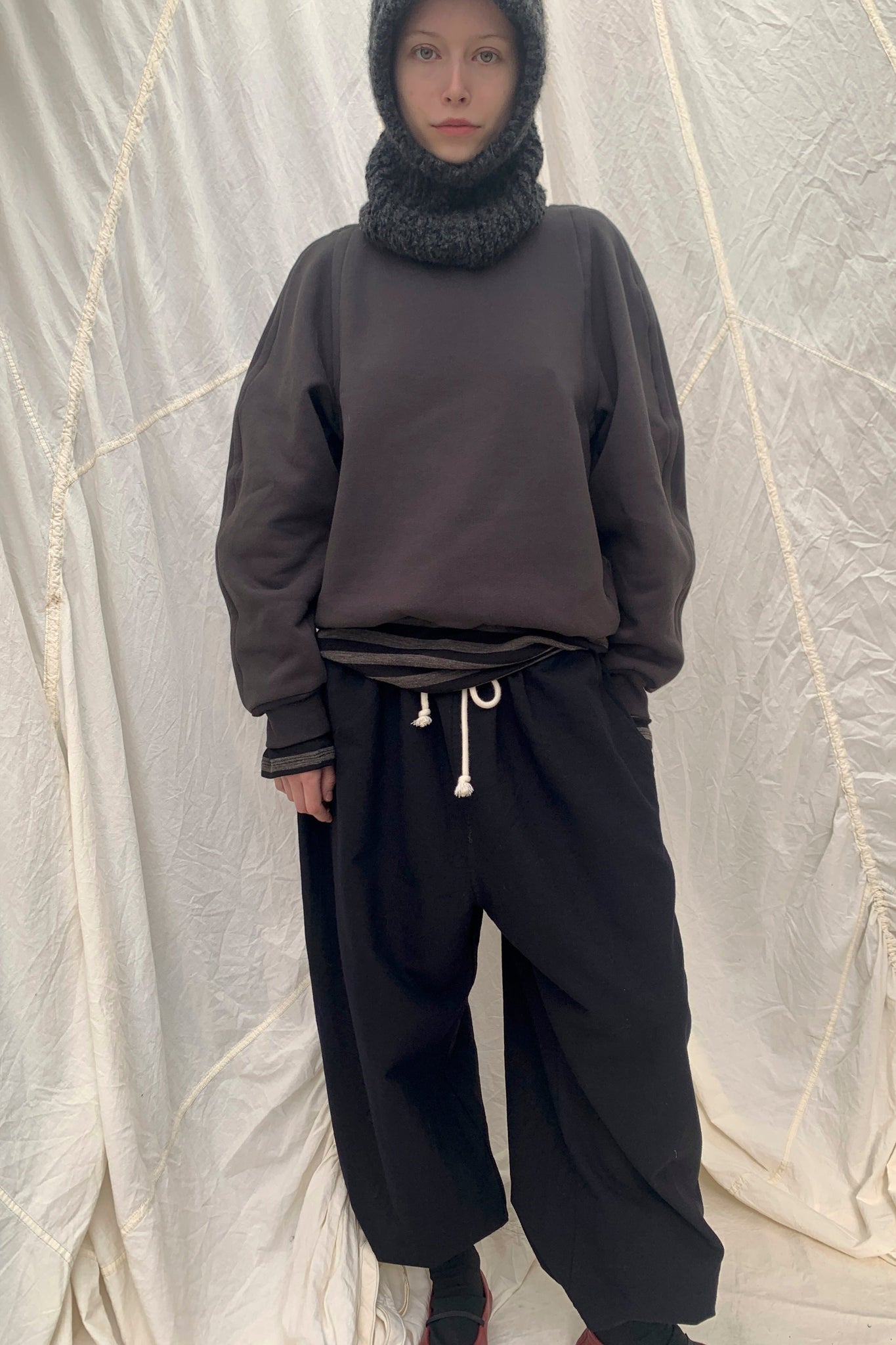 BRUNA Balaclava | Charcoal