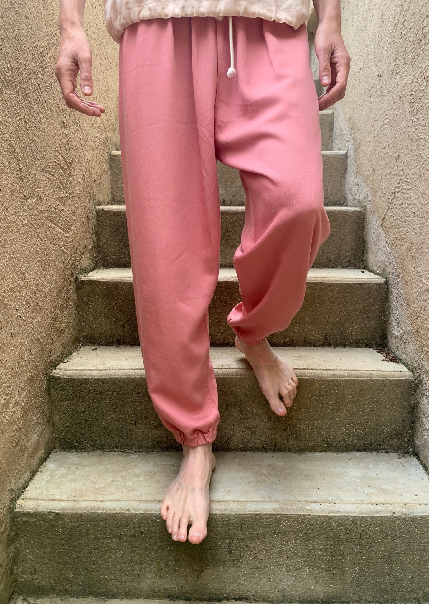 JETHRO Joggers | Gelato Pink Tencel