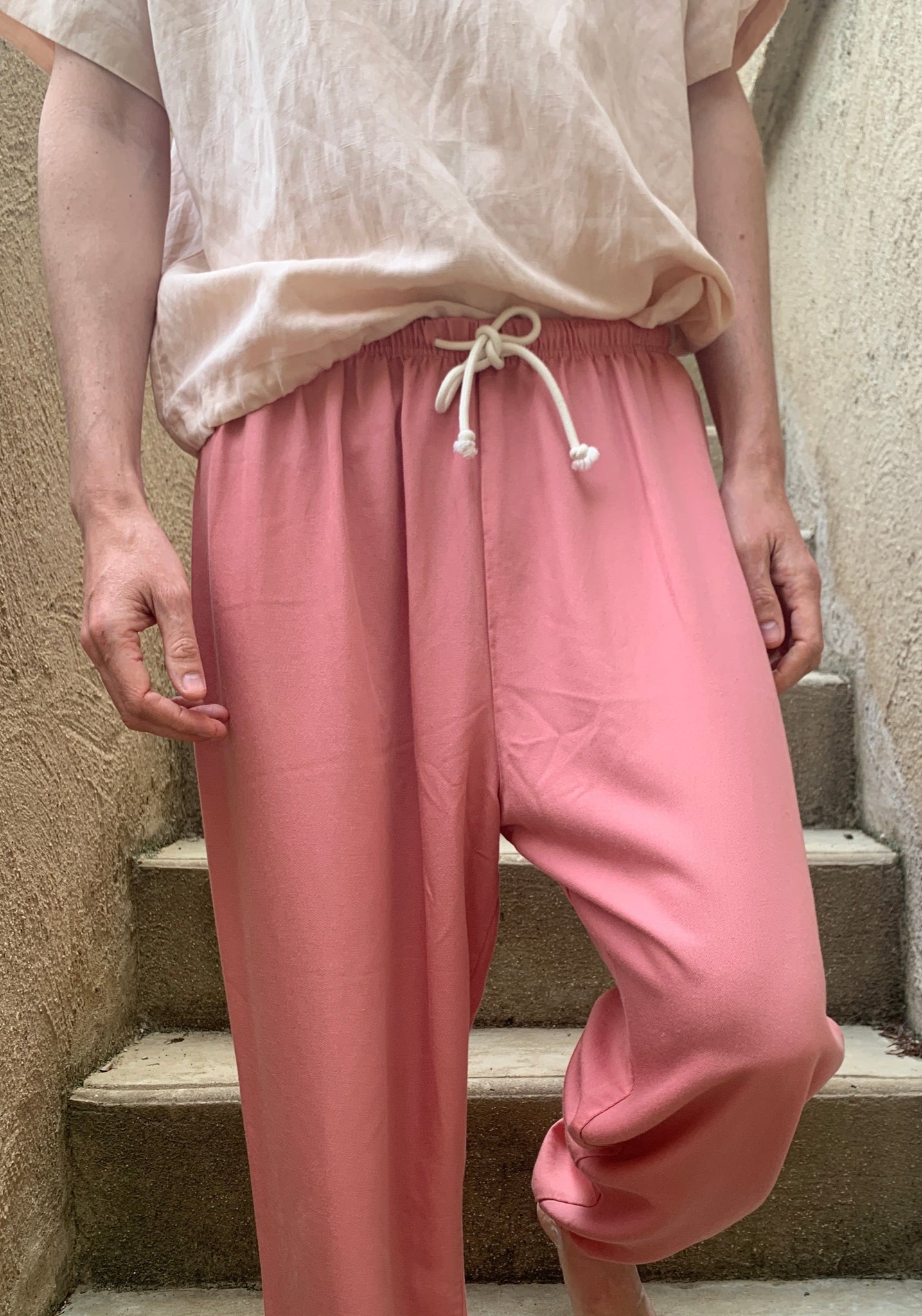 JETHRO Joggers | Gelato Pink Tencel