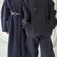 CONOR Coat Long | Navy