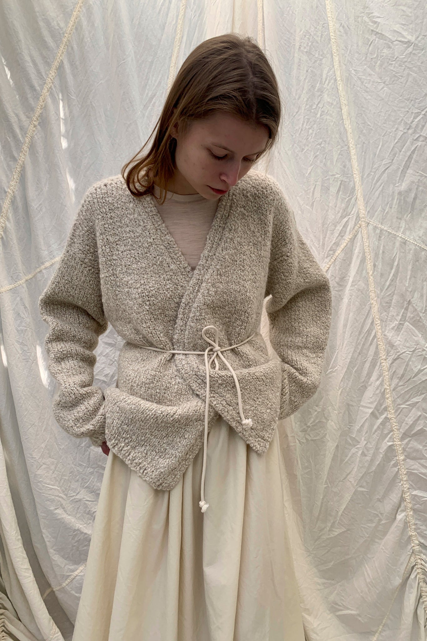 KURT Cardigan | Natural