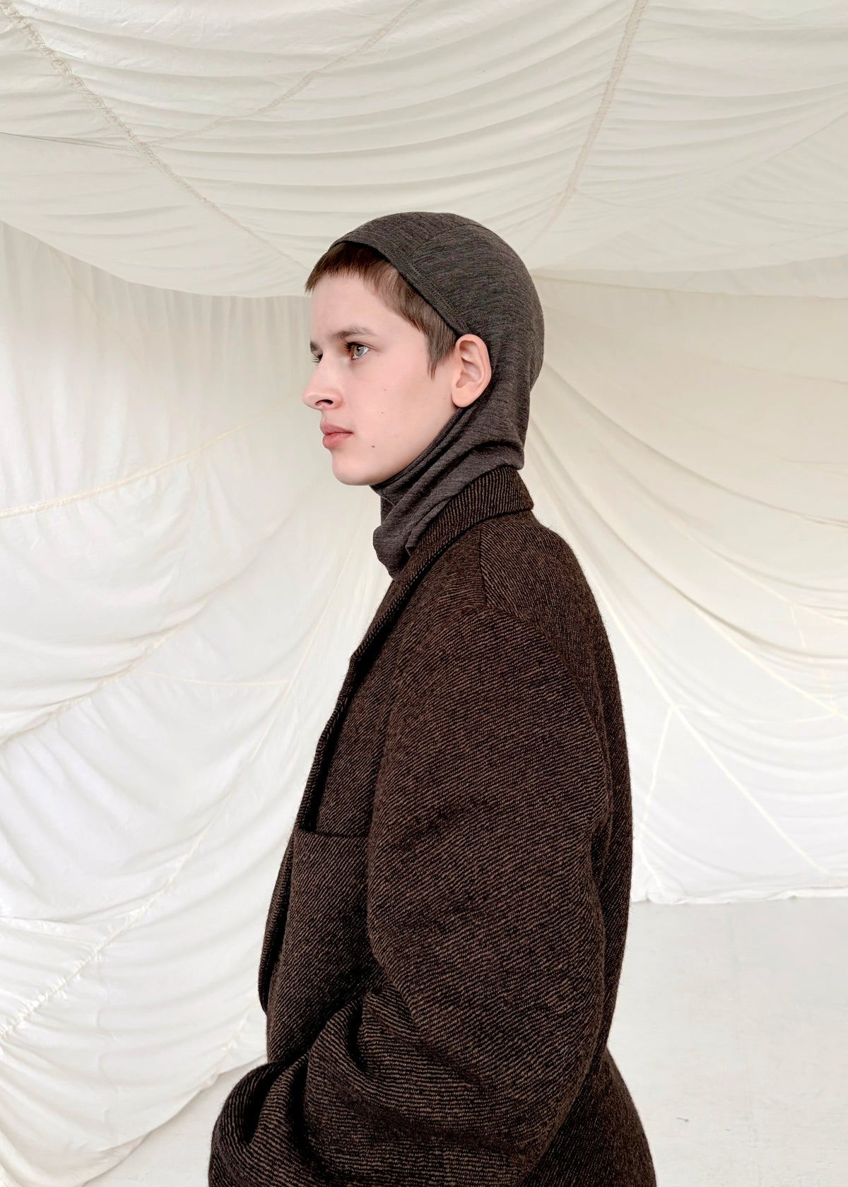 BAY Balaclava | Charcoal Wool