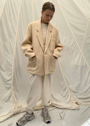 JURI Jacket | Natural Wool | last one