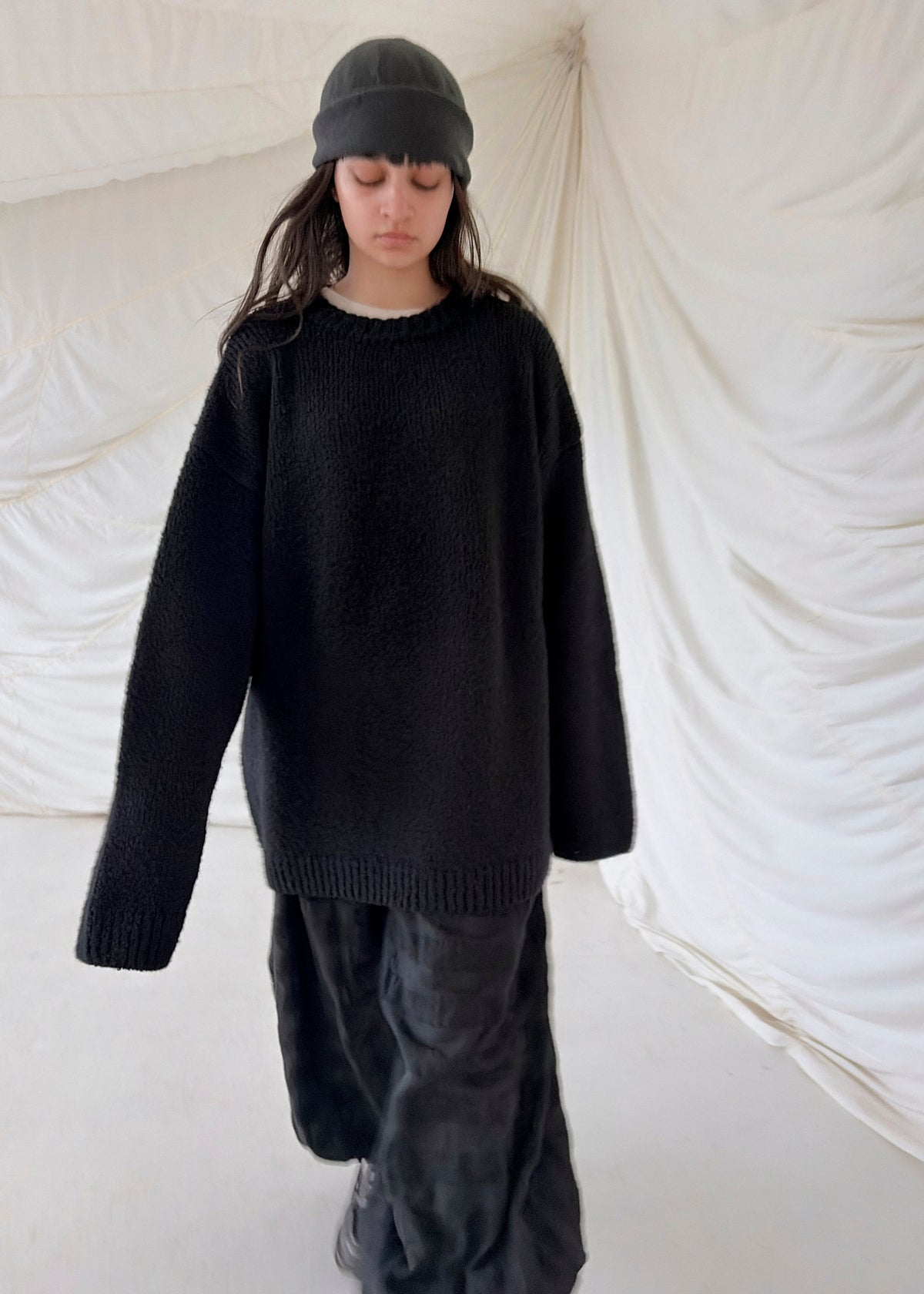 TAMOU Trousers | Blackonblack