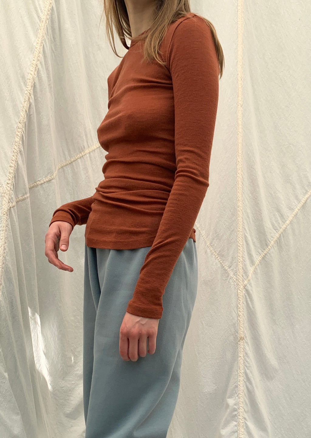 LUNA Longsleeve | Rust