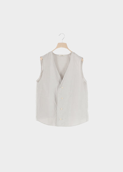VICTOR Vest | Dusty Stripe Fine