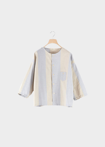 SHELDON Shirt | Dusty Stripe Wide